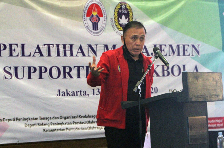 Ketum PSSI Memohon kepada Presiden Jokowi agar Kompetisi Berjalan Kembali demi Piala Dunia U-20