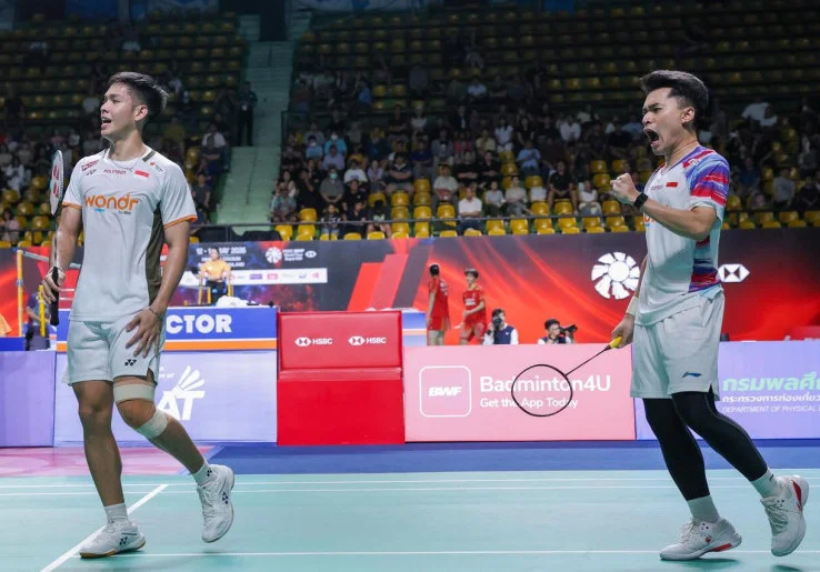 Hasil Thailand Open 2026: Leo/Daniel Melangkah ke Semifinal