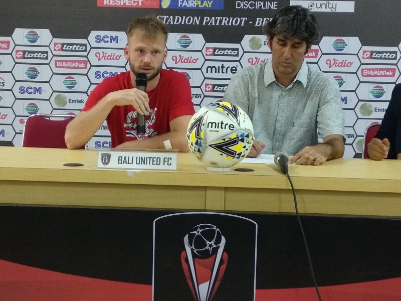 Penyerang Bali United Puji Ricky Fajrin Berkat Dua Assist-nya