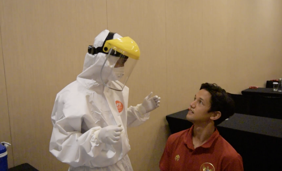 Timnas Indonesia Memulai Persiapan dengan Swab Test, Empat Pemain Belum Hadir