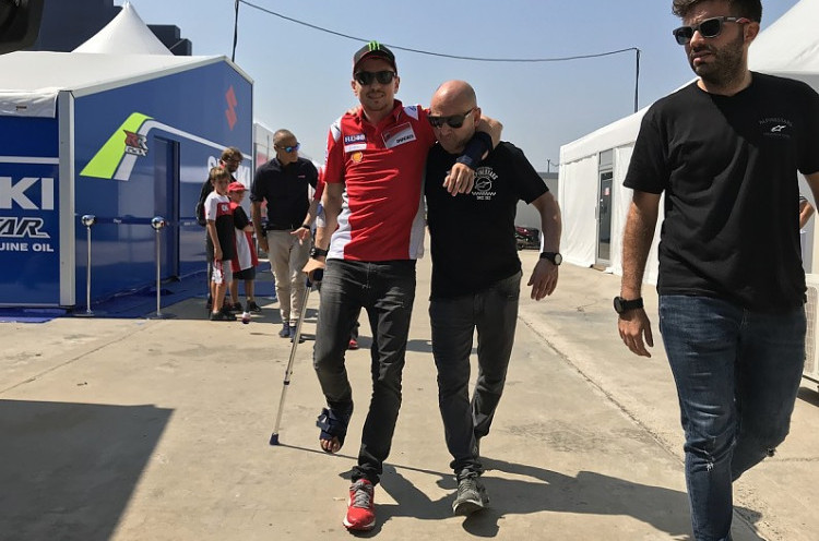 Jorge Lorenzo Dipastikan Absen pada MotoGP Jepang