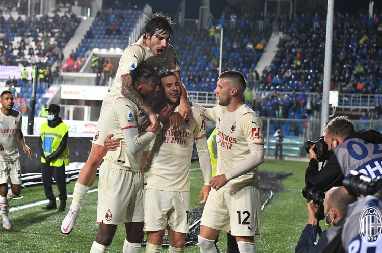 Kalahkan Atalanta, Dua Pemain AC Milan Ketiban Durian Runtuh