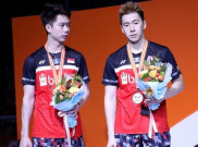 Sukses di Kejuaraan Dunia, Ahsan/Hendra Beri Wejangan untuk Kevin/Marcus