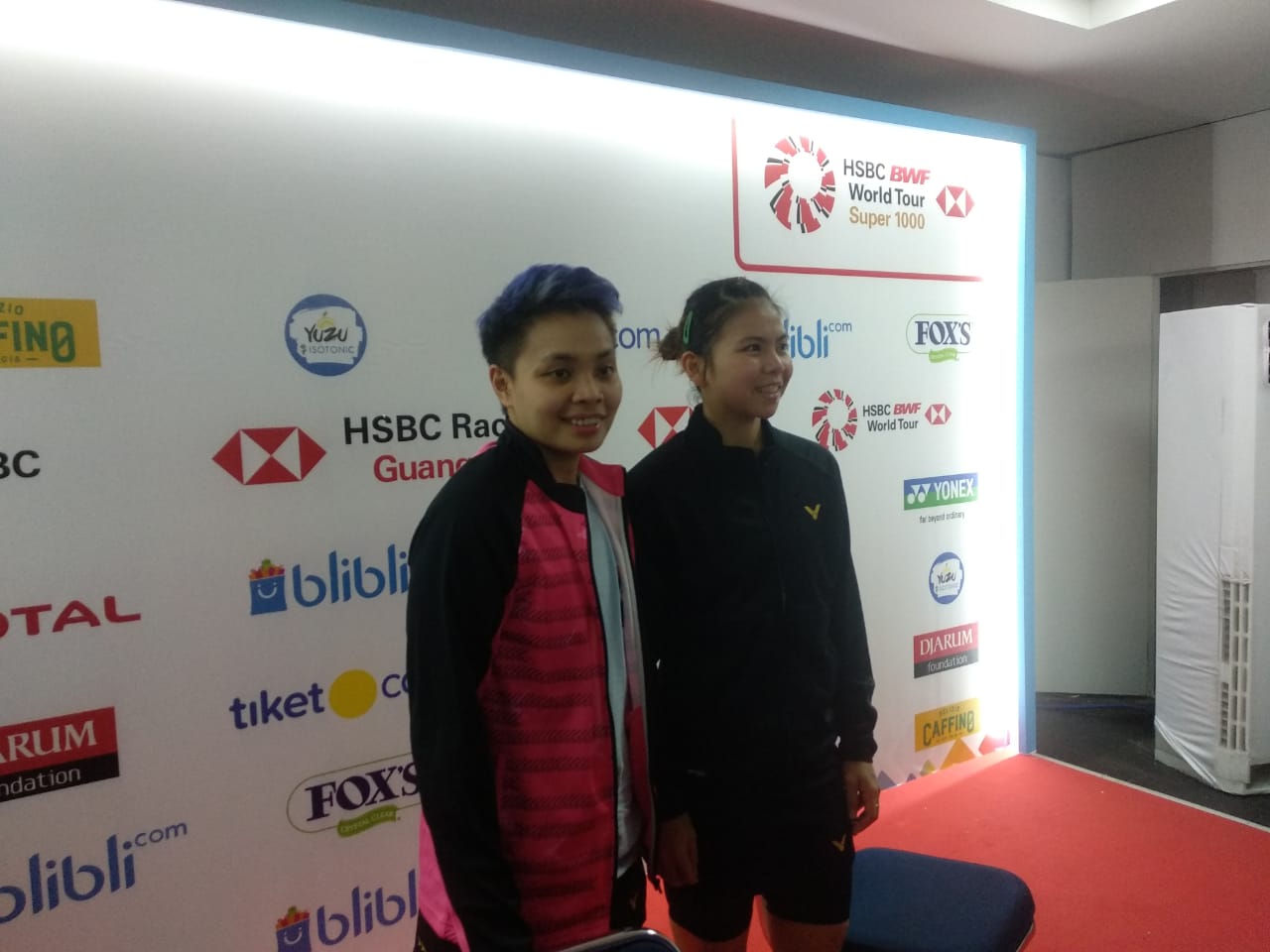Greysia / Apriyani Terpukul Gugur dari Indonesia Open 2019