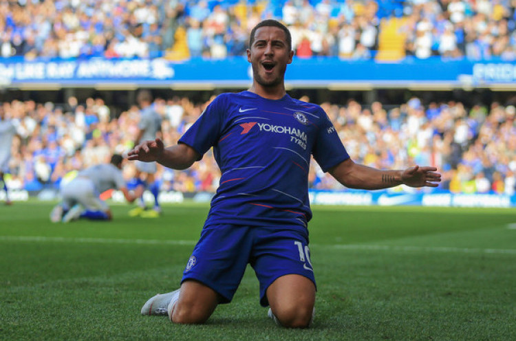 3 Catatan Gemilang Eden Hazard Usai Chelsea Bungkam Cardiff City