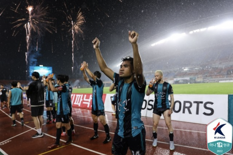 Asnawi Mangkualam Cetak Gol Lagi, Ansan Greeners Menang Meyakinkan
