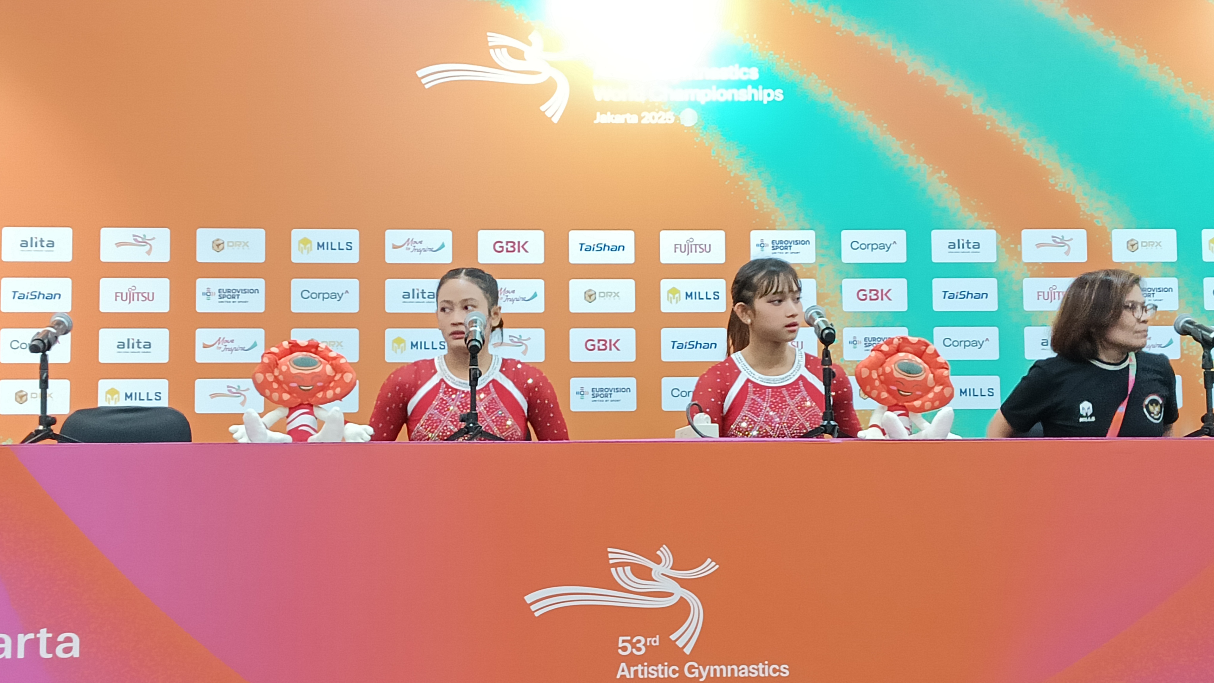 Dua Pesenam Putri Indonesia Jadikan Kejuaraan Dunia Senam Artistik 2025 sebagai Pelajaran Penting