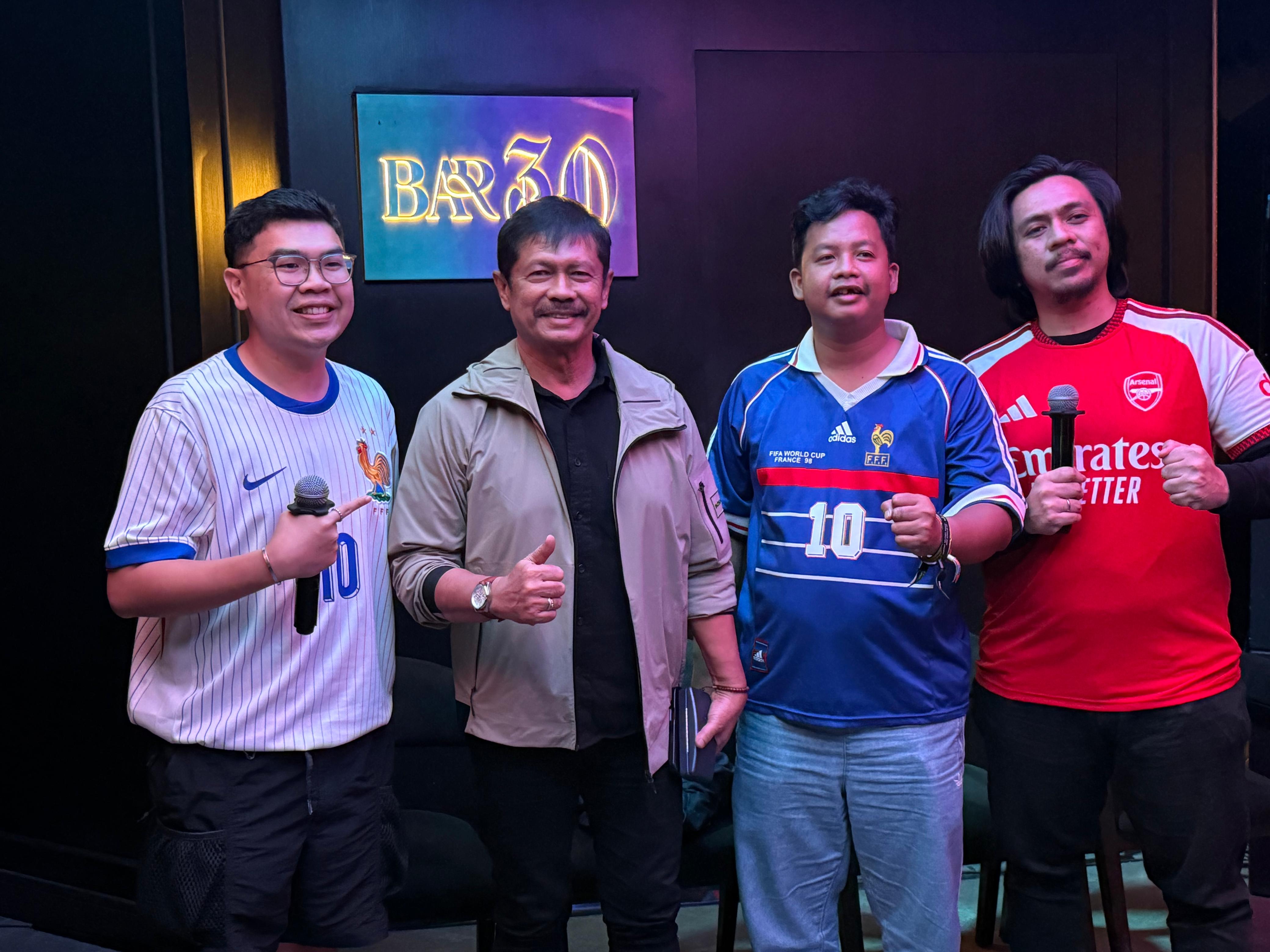 Indra Sjafri dan Dustin Tiffani Ramaikan Nobar Global Game 2026 di Jakarta