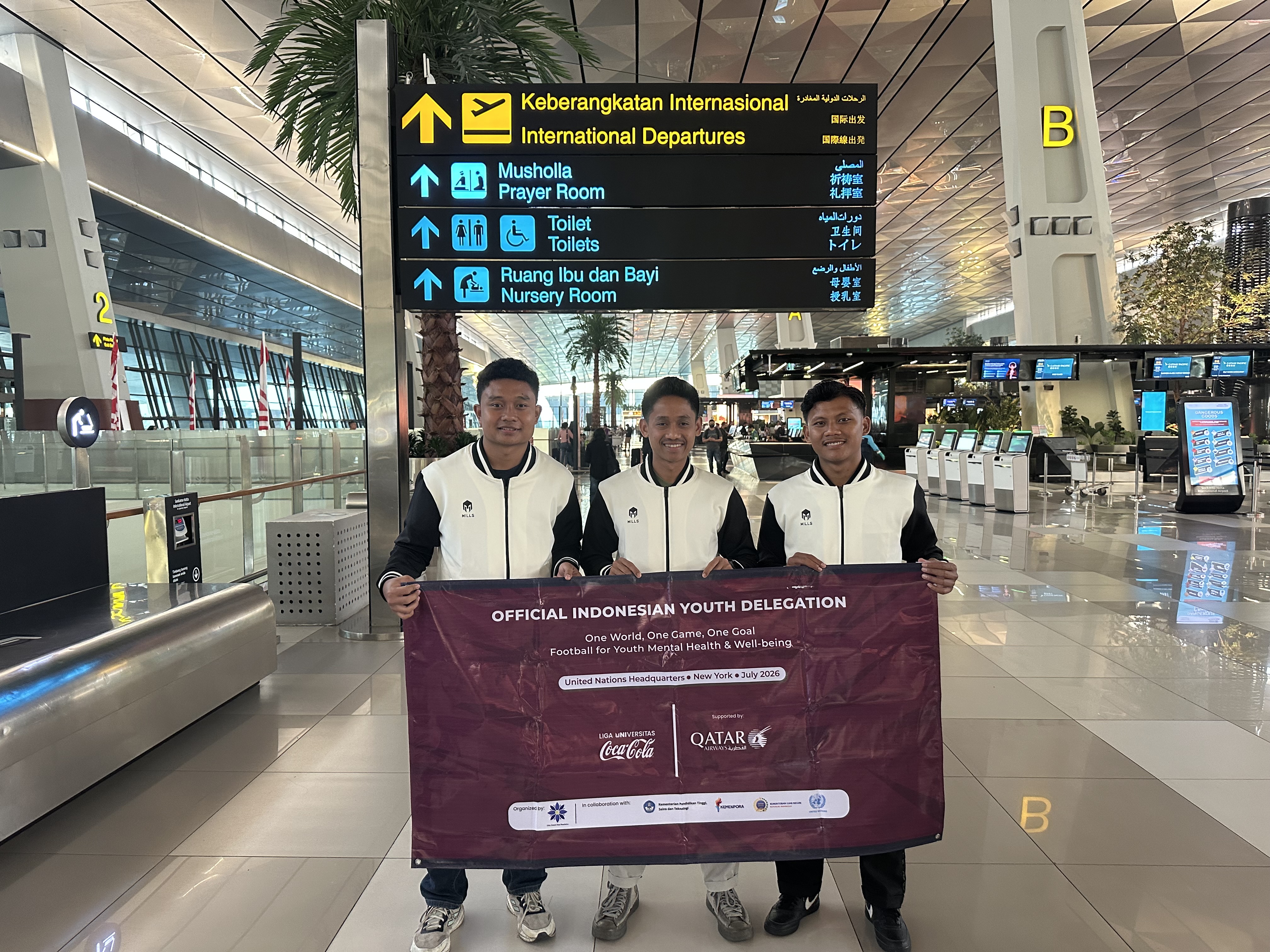 UniLeague Kirim Dua Delegasi ke Panggung Global PBB