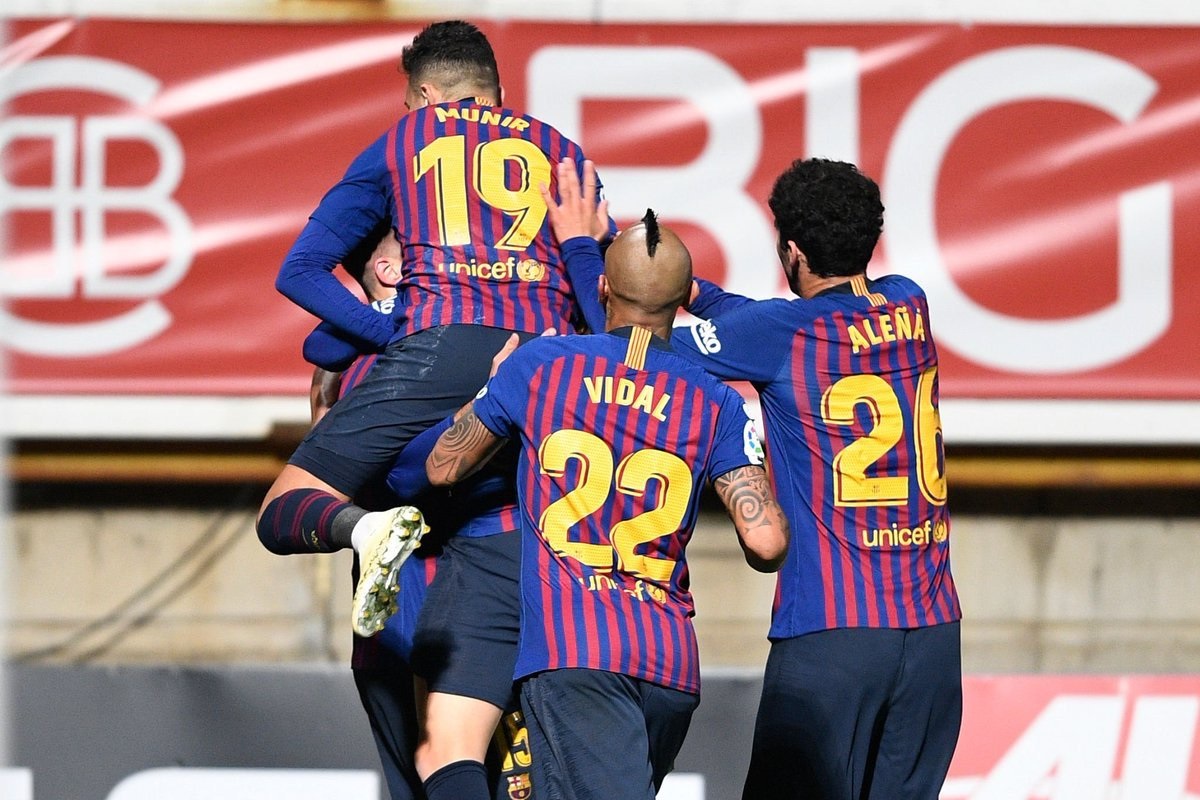 Hasil Leg Satu 32 Besar Copa del Rey: Barcelona Susah Payah Taklukkan Cultural