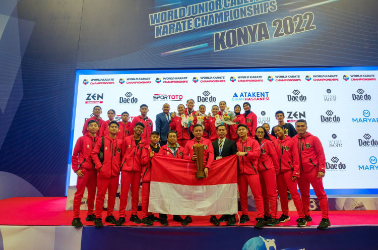 Tim Karate Indonesia Bawa Kabar Gembira dari Turki
