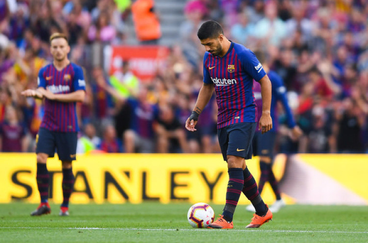Barcelona Terancam Kehilangan Luis Suarez karena Cedera Lutut