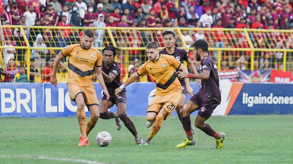 Hilang Konsentrasi dan Kondisi Lapangan Bikin Dewa United FC Gagal Rebut Poin di Kandang PSM