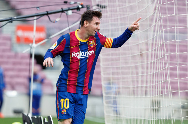 Starting XI Pemain Bebas Transfer pada Musim Panas 2021: Lionel Messi Jadi Striker