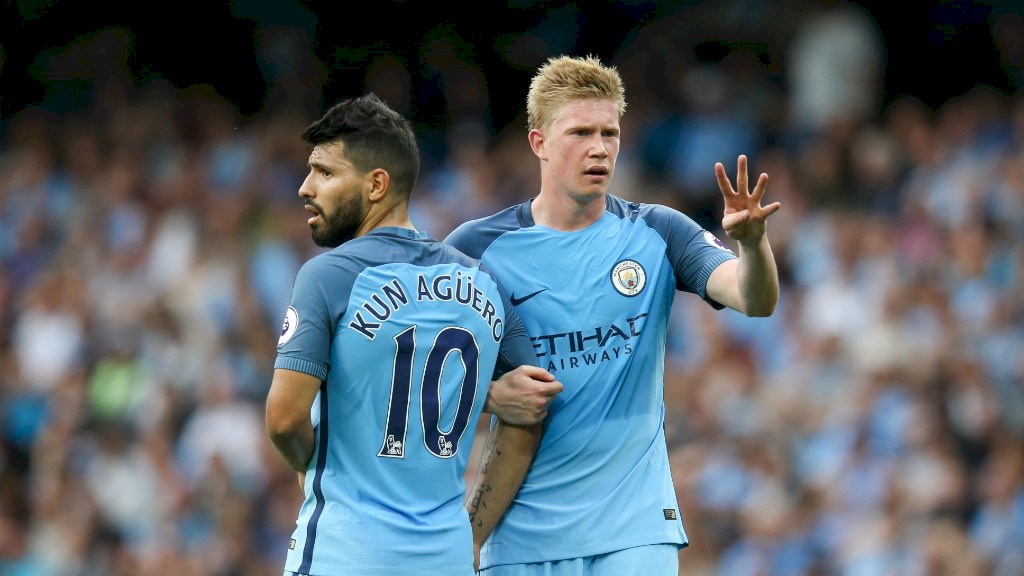 Sergio Aguero Beruntung Bermain bersama Kevin De Bruyne