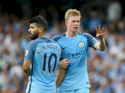 Sergio Aguero Beruntung Bermain bersama Kevin De Bruyne