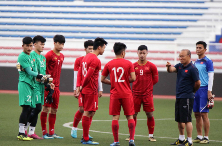 Park Hang-seo Minta Pemain Vietnam Lebih Fokus saat Hadapi Timnas Indonesia U-23