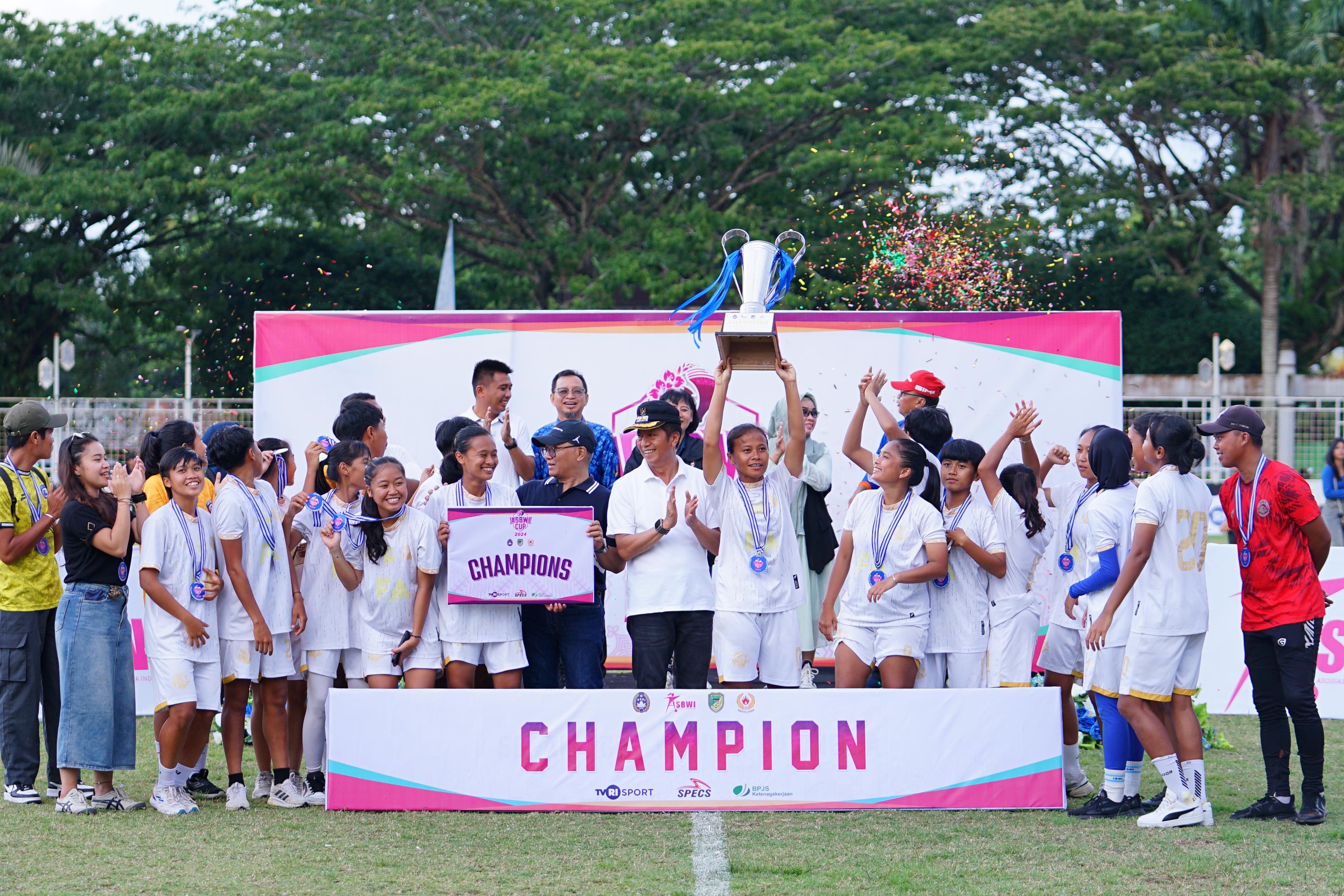 Arema Women Juara ASBWI Cup 2024