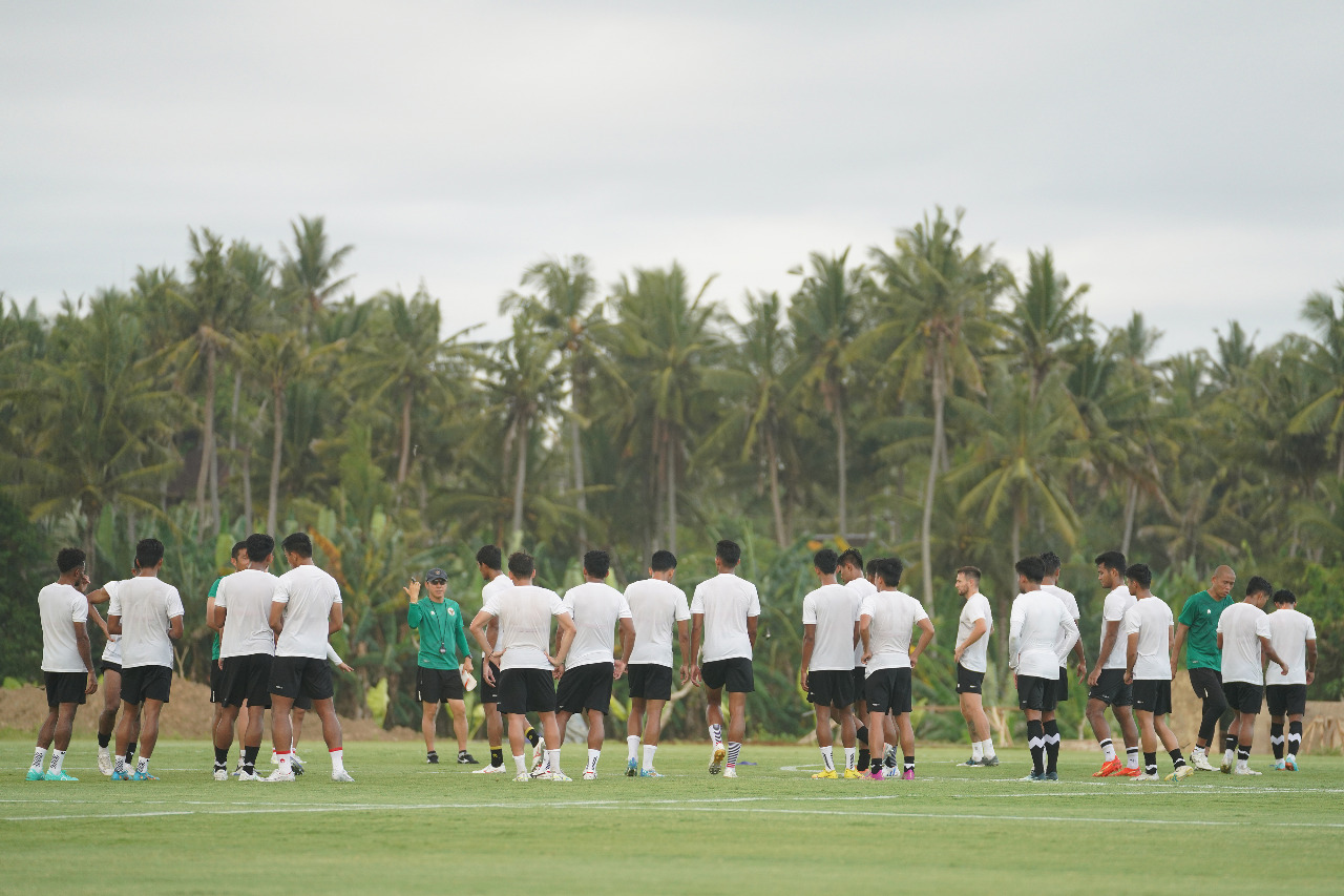 Timnas Indonesia Gelar Gim Internal, Transisi Permainan Belum Sempurna