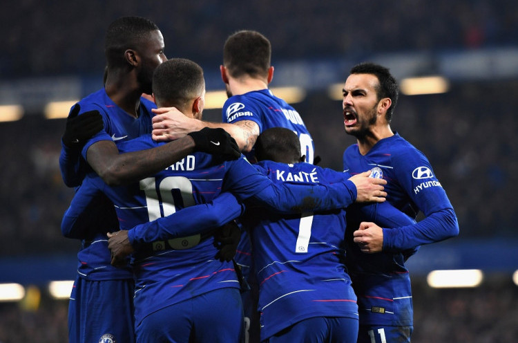 Chelsea 2-1 Tottenham (4-2): The Blues Tantang Man City di Final Piala Liga 2018-19