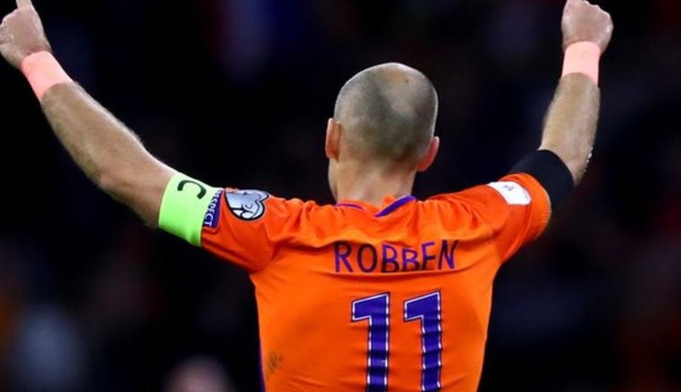 Belanda Gagal ke Rusia 2018, Robben Pensiun