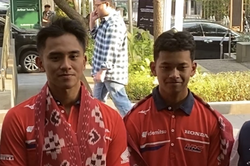 Mario Aji dan Veda Ega Sapa Riding di Jakarta Sambil Sapa Penggemar