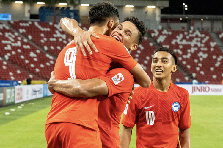Piala AFF 2020: Menang seperti Thailand, Timnas Singapura Pimpin Grup A