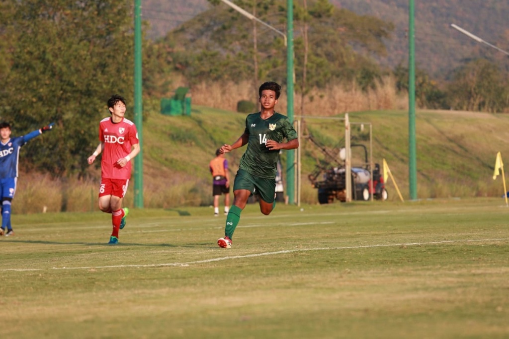 Timnas Indonesia U-19 Tutup TC dengan Kekalahan 0-2 dari Bucheon FC 1995