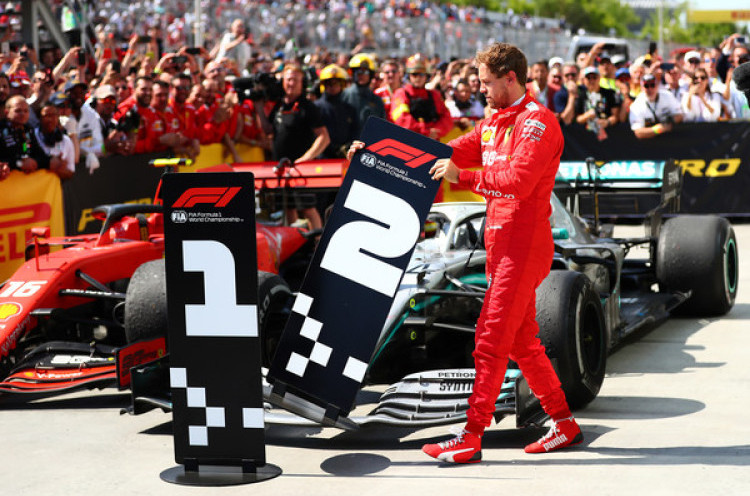Ferrari Minta FIA Tinjau Ulang Penalti Kontroversial Sebastian Vettel di Lomba F1 GP Kanada 