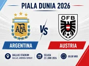 Jadwal Siaran Langsung dan Link Streaming Argentina vs Austria, Live TVRI Selasa (23/6) Pukul 00.00 WIB