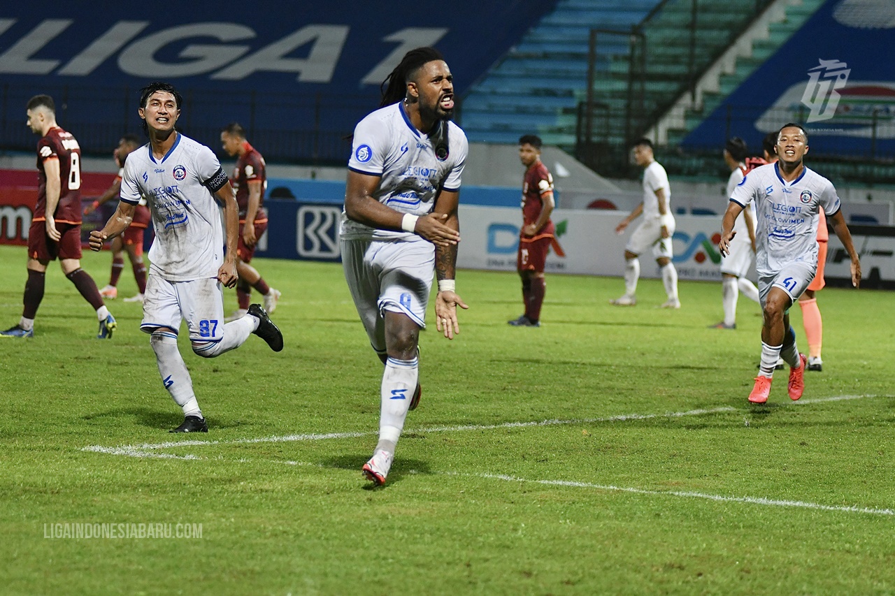 Hasil Liga 1: Bungkam Borneo FC, Arema Tempel Bhayangkara