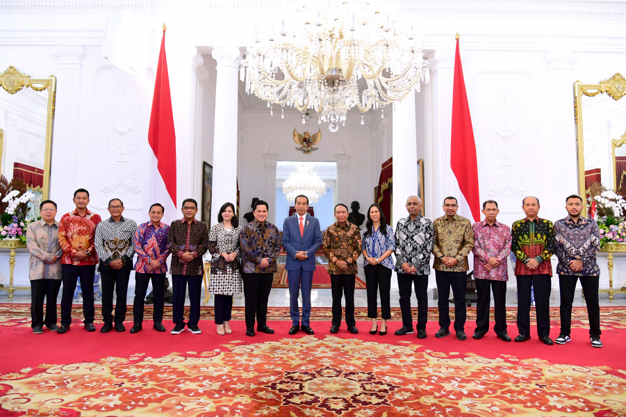 Bertemu Presiden Jokowi, PSSI Didukung Pemerintah Bukan Diintervensi