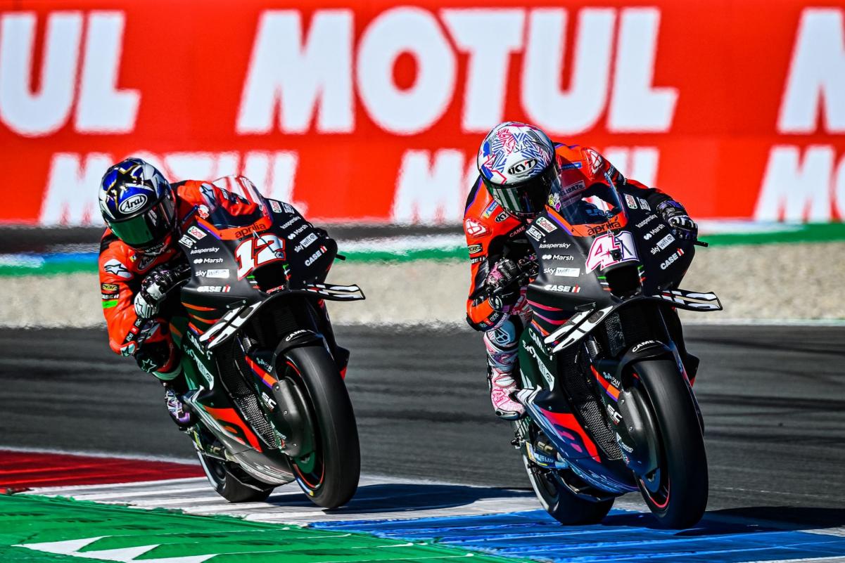  Aprilia Kembali Terapkan Teknologi Velg Putih