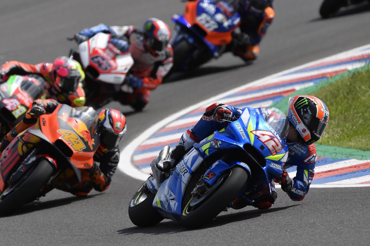 Start Posisi 16 dan Finis Kelima, Alex Rins Bahkan Pede Seharusnya Naik Podium