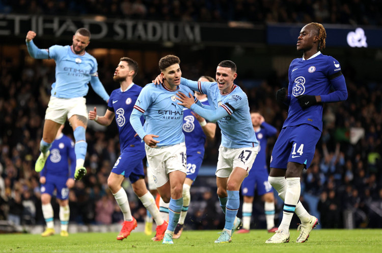 Manchester City 4-0 Chelsea: The Citizens Kembali Kalahkan The Blues