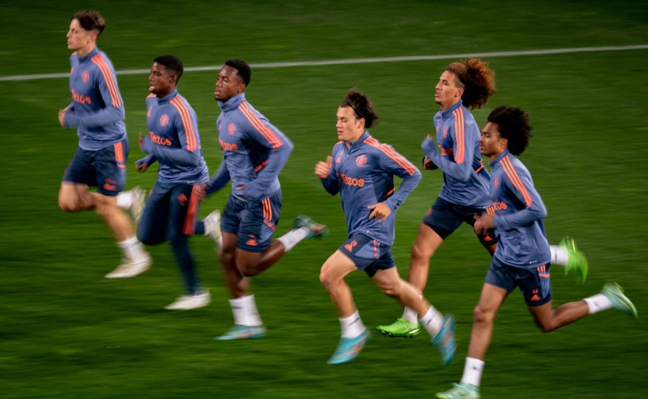 Betapa Intensnya Sesi Latihan Manchester United