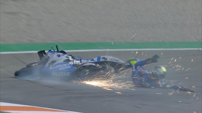 Hasil FP2 MotoGP Valencia: Nakagami Turun Peringkat, Miller Tercepat, Mir Kecelakaan