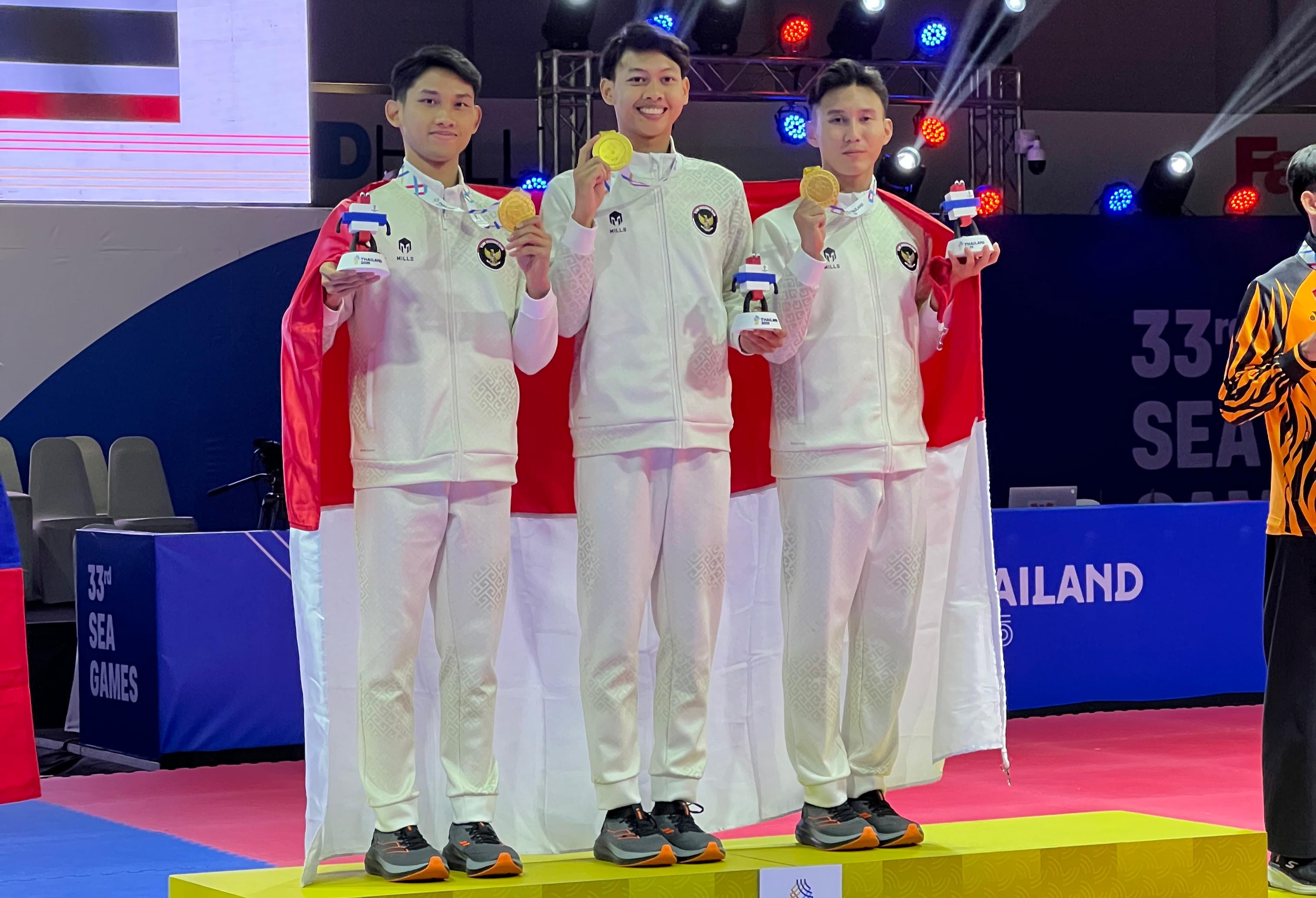 Arti Spesial Medali Emas Pertama dari Taekwondo untuk Tim Indonesia di SEA Games 2025