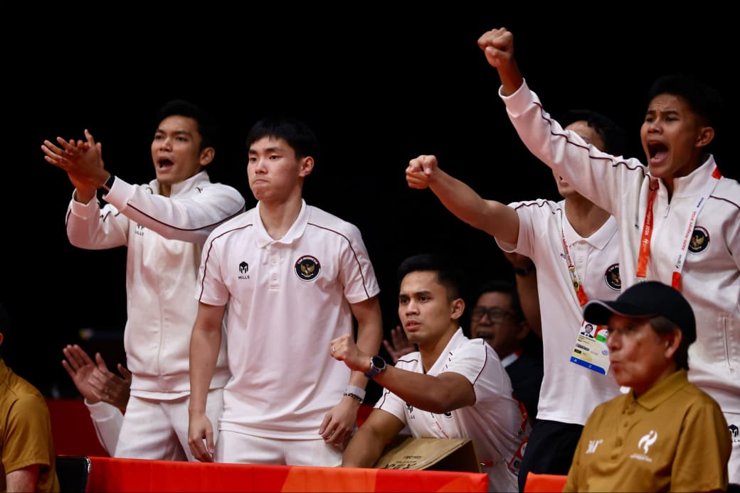Tim beregu putra Indonesia. (PBSI)