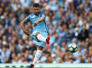 Cetak Rekor Gol, Aguero: Terima Kasih Fans City