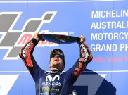 Kembali Rebut Podium Utama, Air Mata Maverick Vinales Bercucuran