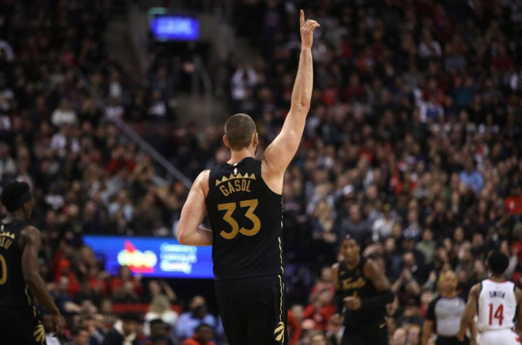 Hasil NBA: Kalahkan Wizards, Raptors Bukukan Rekor Poin