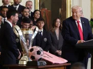 Bertemu Lionel Messi di Gedung Putih, Donald Trump Turut Bahas Cristiano Ronaldo