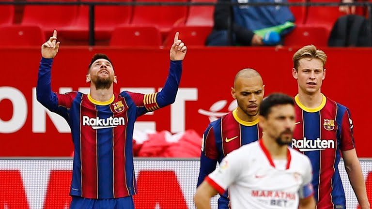 Sevilla 0-2 Barcelona: Lionel Messi Lanjutkan Hobi Jebol Gawang Los Nervionenses