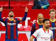 Sevilla 0-2 Barcelona: Lionel Messi Lanjutkan Hobi Jebol Gawang Los Nervionenses