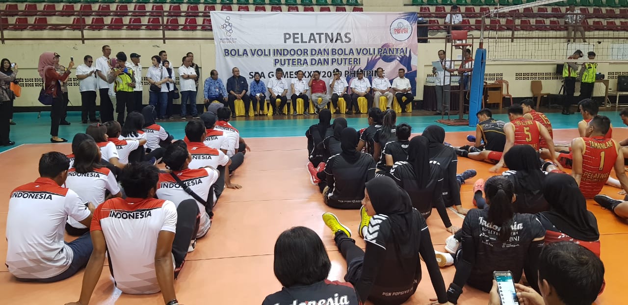 SEA Games 2019: Tim Voli Indonesia Diminta Bawa Pulang Medali Emas