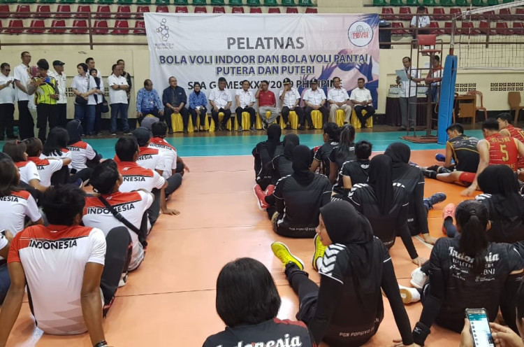 SEA Games 2019: Tim Voli Indonesia Diminta Bawa Pulang Medali Emas