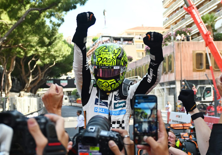 Hasil F1 GP Monako 2025: Lando Norris Rebut Podium Utama