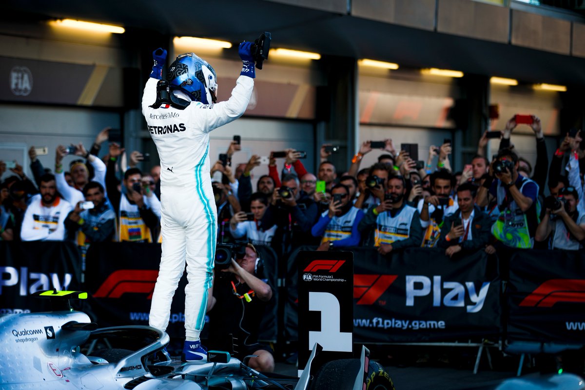 Juarai F1 GP Azerbaijan, Bottas Geser Hamilton di Klasemen Pembalap