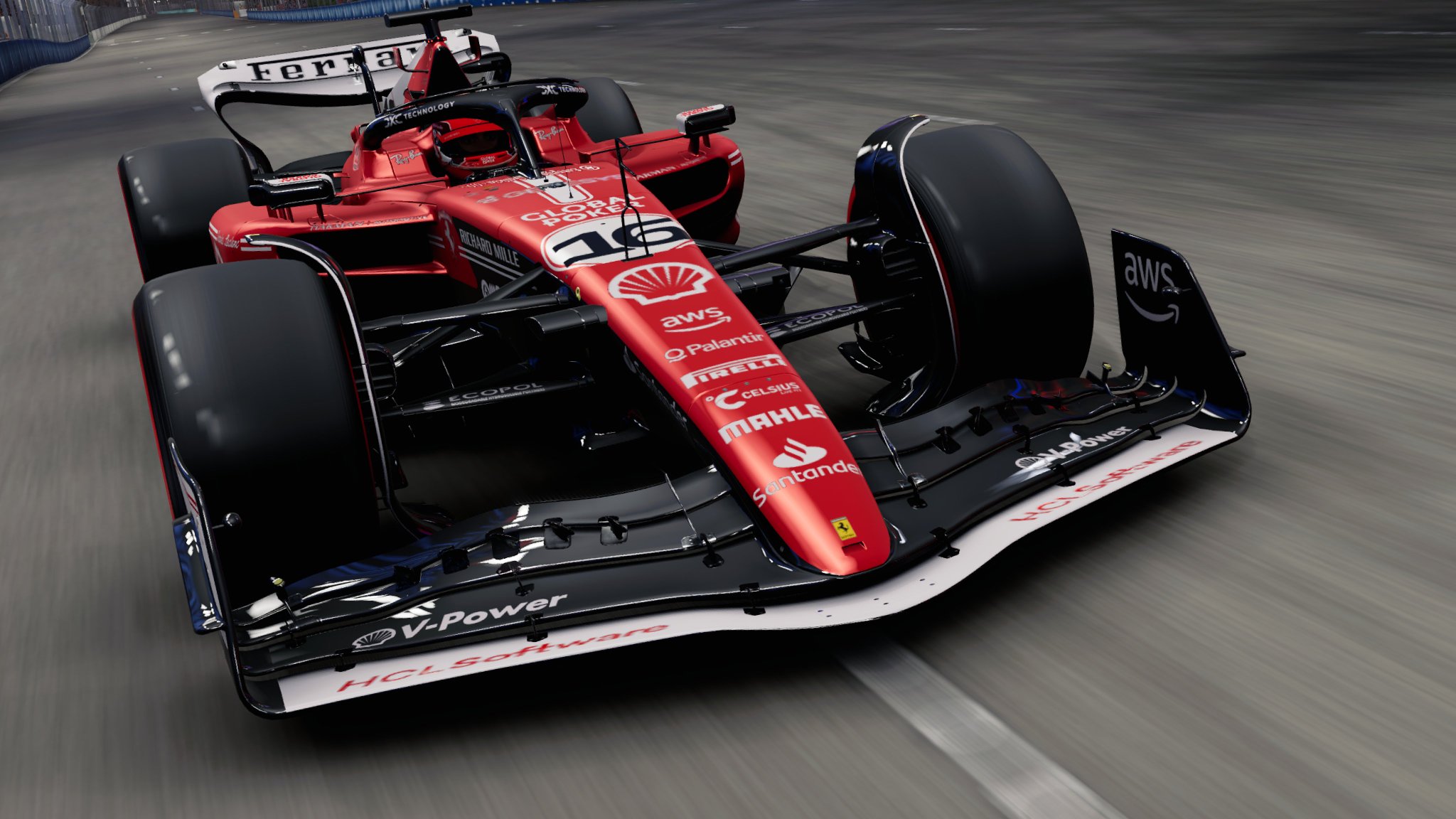 Ferrari Hadirkan Livery Spesial di GP Las Vegas